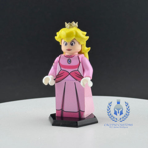 Princess Peach Custom Printed PCC Series Miniature Figure