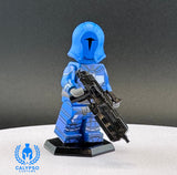 Blue Neo Crusader Mandalorian V2 Custom UV Printed PCC Series Miniature