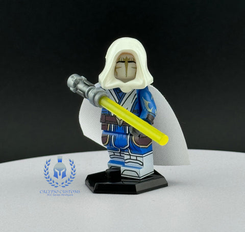 Blue Jedi Temple Crusader Custom Printed UV PCC Series Miniature