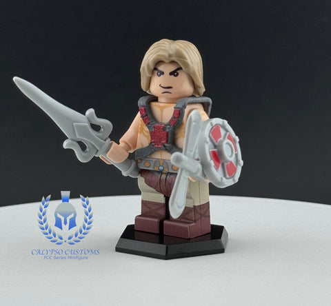 MOTU He-Man Custom Printed PCC Series Minifigure