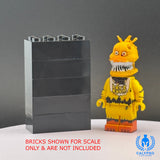 FNAF Nightmare Chica Custom UV Printed PCC Series Miniature