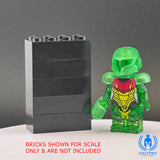 Corrupted Hologram Samus Aran Custom UV Printed PCC Series Miniature
