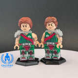 Cobra Guard Commanders Tomax & Xamot Green Custom Printed UV PCC Series Miniatures