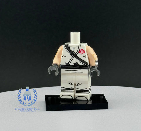 Cobra Swordsman Outfit Custom Printed PCC Series Miniature Body