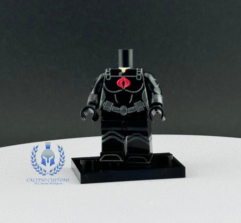 Cobra Assassin Outfit Custom Printed PCC Series Miniature Body