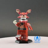 FNAF Nightmare Foxy Custom UV Printed PCC Series Miniature
