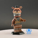FNAF Nightmare Freddy Custom UV Printed PCC Series Miniature