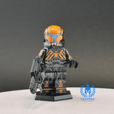 Umbra Squad Clone Commando Custom UV Printed PCC Series Miniature