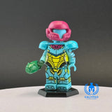 Metroid: Fusion Suit Samus Aran Custom UV Printed PCC Series Miniature