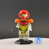 Metroid: Varia Suit Samus Aran Custom UV Printed PCC Series Miniature