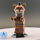 FNAF Nightmare Freddy Custom UV Printed PCC Series Miniature