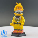 FNAF Nightmare Chica Custom UV Printed PCC Series Miniature