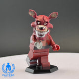 FNAF Nightmare Foxy Custom UV Printed PCC Series Miniature