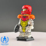 Metroid: Varia Suit Samus Aran Custom UV Printed PCC Series Miniature