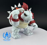 Custom 3D Resin Dry Bones Bowser DX Painted Epic Scale Figure KIT