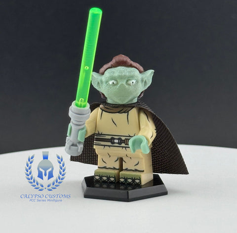 Jedi Master Yaddle Custom Printed PCC Series Minifigure