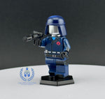 G.I. Joe Dark Blue Cobra Commander Custom Printed UV PCC Series Miniature