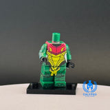 Metroid Green Smash Hunter Suit Custom UV Printed PCC Series Miniature Body