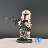 KOTOR Red Commander Custom UV Printed PCC Series Miniature