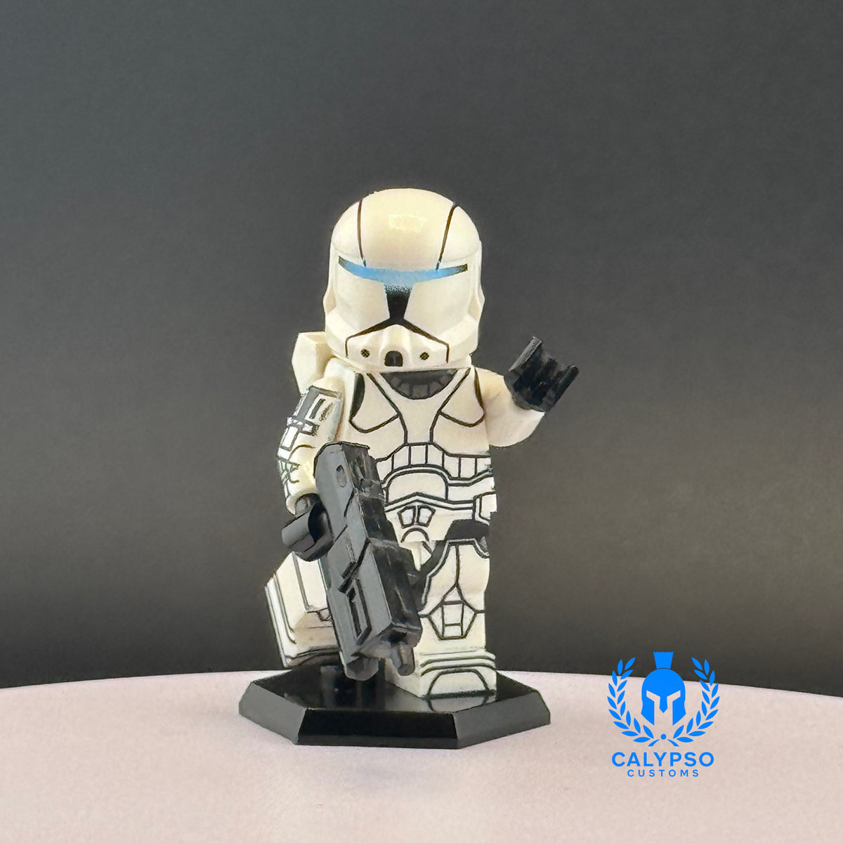 Calypso Customs Clone Commando Custom UV Printed PCC Series Miniature