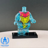 Metroid Hologram Hunter Armor Custom UV Printed PCC Series Miniature Body