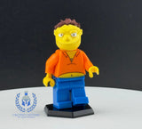 Simpsons Barney Custom Printed PCC Series Minifigure