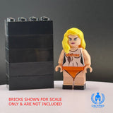 Hooters Waitress Custom UV Printed PCC Series Miniature