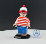 Where's Waldo Custom Printed PCC Series Minifigure