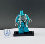 Teal Blue Rebel Flight Suit Custom Printed PCC Series Miniature Body