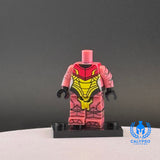 Metroid Rose Smash Hunter Suit Custom UV Printed PCC Series Miniature Body