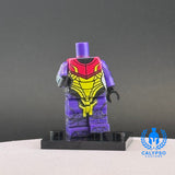 Metroid Gravity Hunter Armor Custom UV Pritned PCC Series Minifigure Body