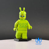 Ambush Bug Lime Green Custom UV Printed PCC Series Miniature