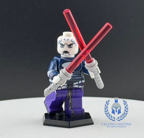 CIS Asajj Ventress V2 Custom Printed PCC Series Minifigure