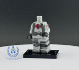 Cobra Trooper Light Grey Uniform Custom Printed PCC Series Miniature Body
