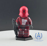 Red Neo Crusader Mandalorian Custom Printed PCC Series Minifigure