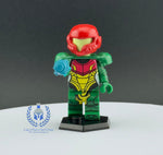 Metroid: Green Smash Suit Samus Aran Custom Printed PCC Series Miniature Figure