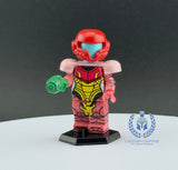 Metroid: Rose Smash Suit Samus Aran Custom Printed PCC Series Miniature Figure