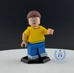 Morty Smith Custom Printed PCC Series Minifigure