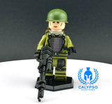 G.I. Joe Sgt. Flash Silver V2 Custom Printed UV PCC Series Miniature
