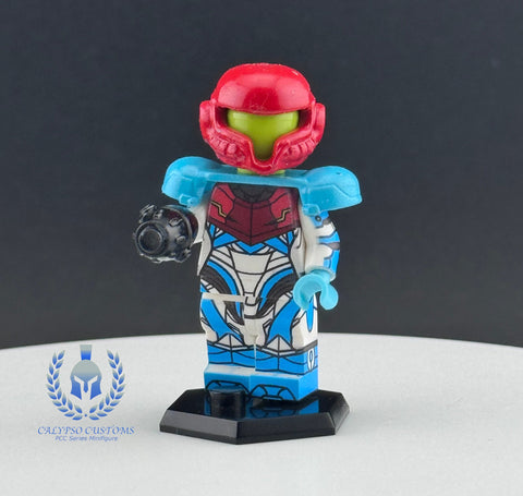Metroid: Dread Suit Samus Aran Custom Printed PCC Series Miniature Figure