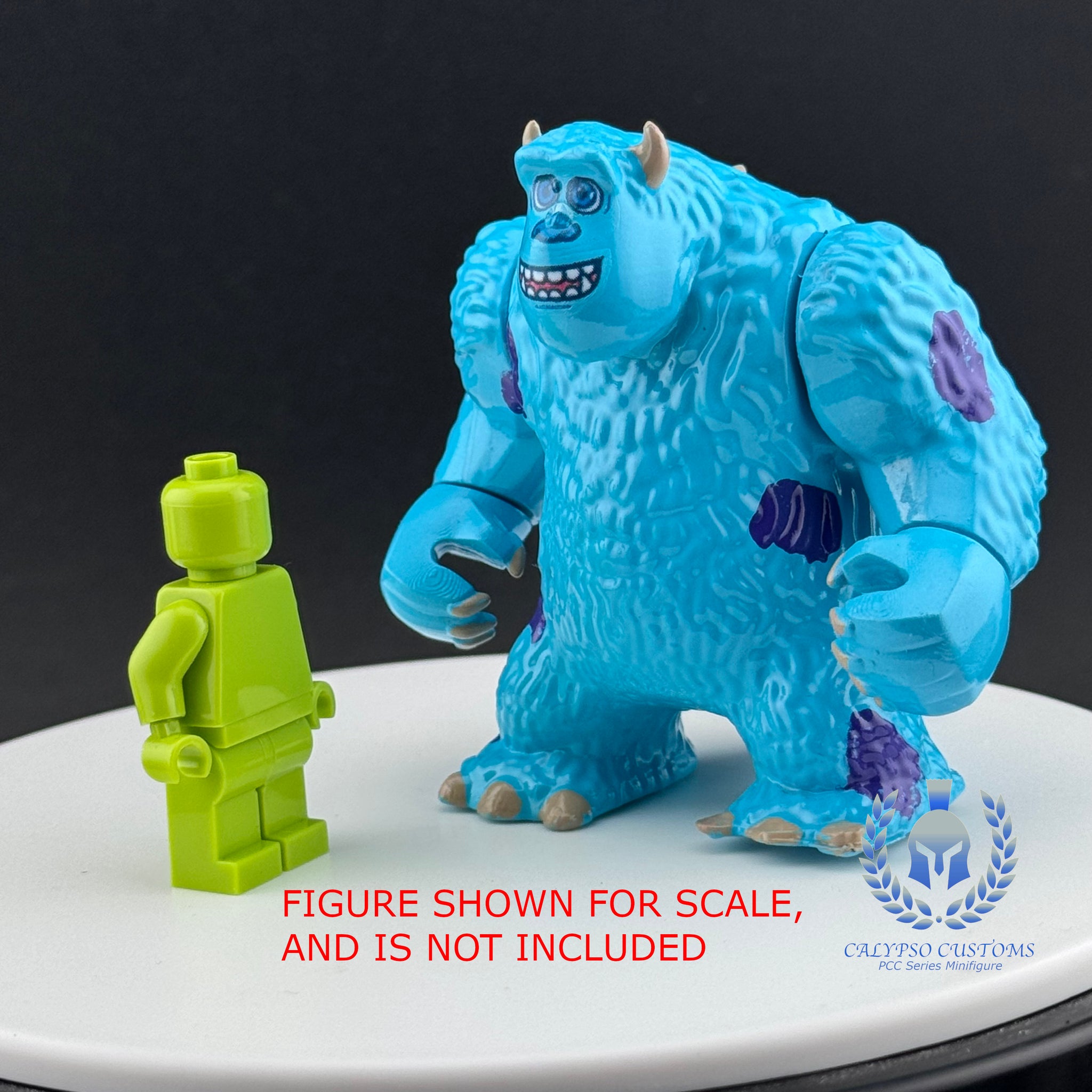 Sully Custom Calypso Customs Custom 3D Printed Monsters INC Sully DX Painted Epic Figure