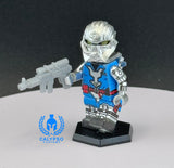 Armored Cobra Commander Custom Printed UV PCC Series Miniature