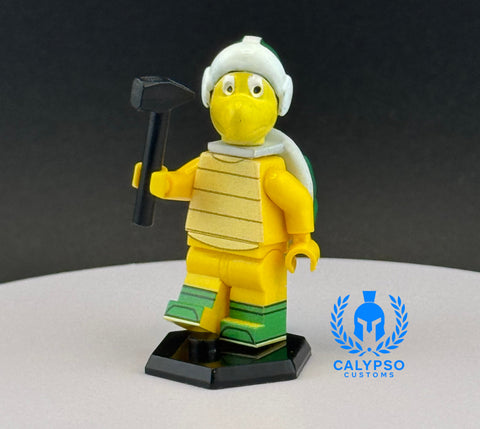 Hammer Bro Koopa Custom Printed PCC Series Miniature Figure
