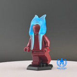 Custom 3D Printed Hologram Togruta Montral Headtails Miniature Piece