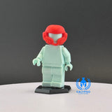 Custom 3D Printed Red Samus Hunter Helmet Miniature Piece