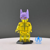 Custom 3D Printed Purple Batgirl Mask Miniature Piece