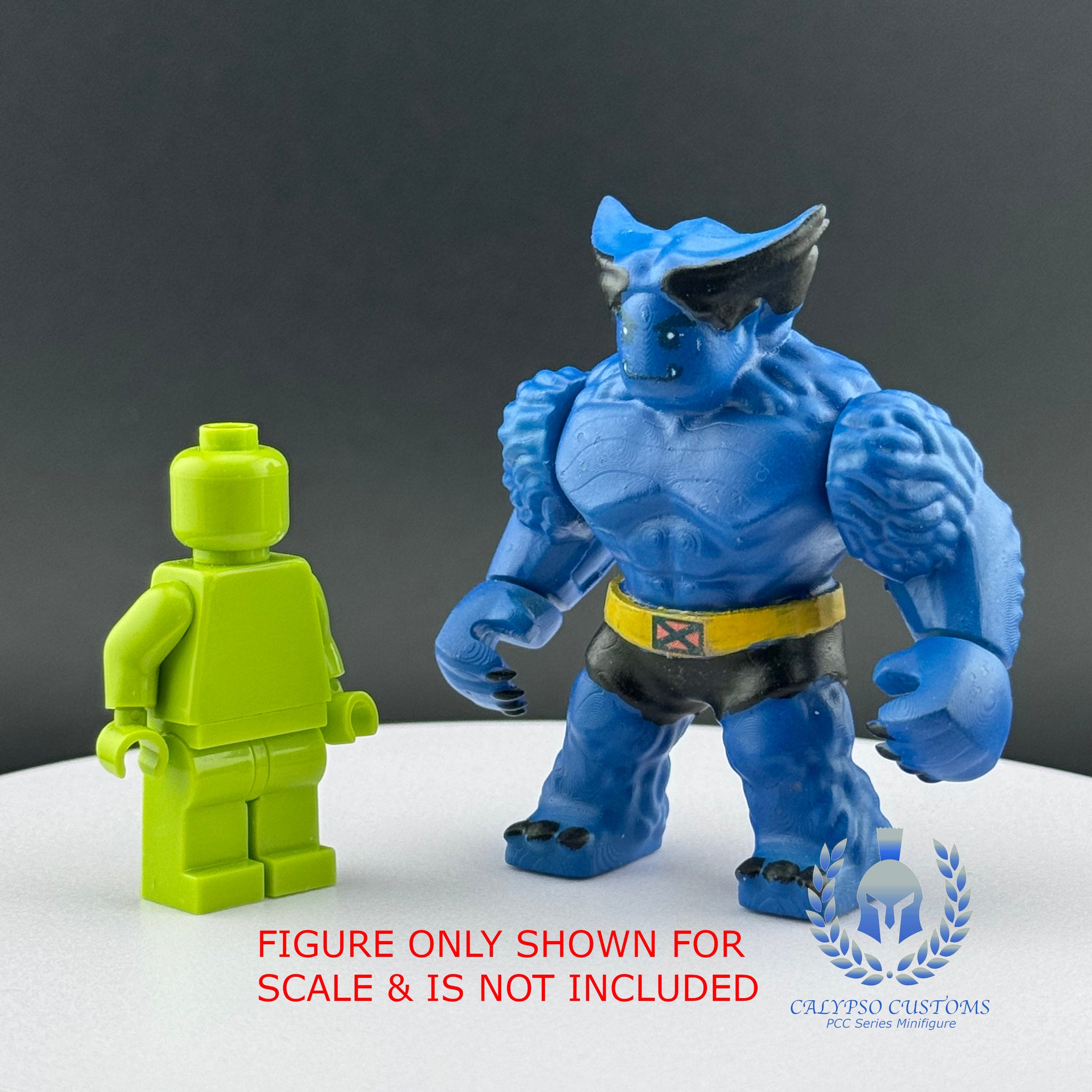 Calypso Customs Custom 3D Resin Printed X-Men Beast DX Painted Epic Figure