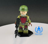 G.I. Joe Sgt. Flash Silver Custom Printed UV PCC Series Miniature