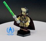 Jedi Master Eth Koth Custom Printed PCC Series Miniature