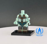 Serpent High Priestess Outfit Custom UV Printed PCC Series Miniature Body